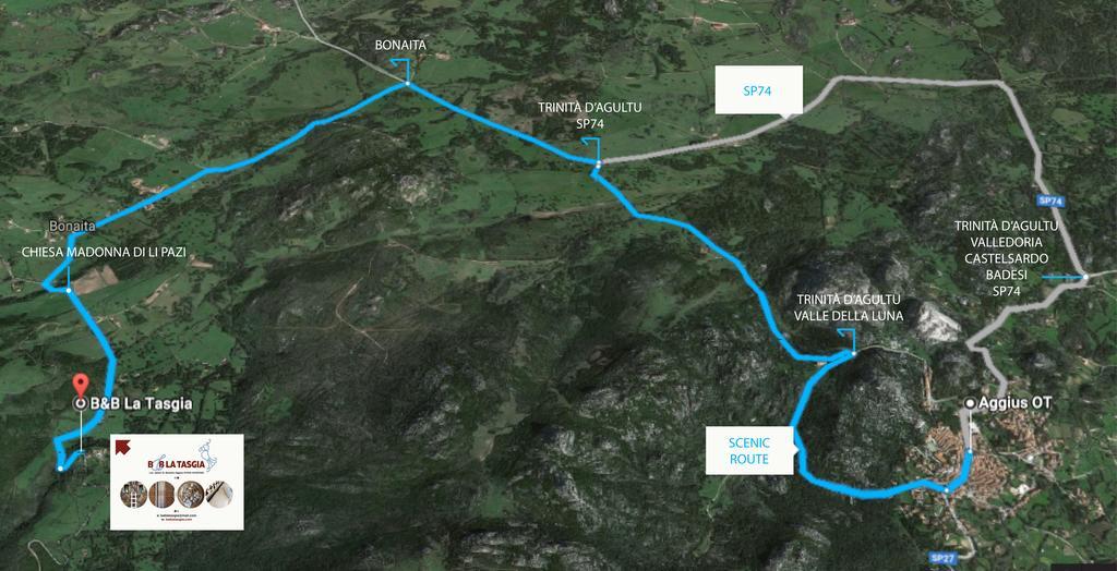 B&B La Tasgia Aggius 외부 사진